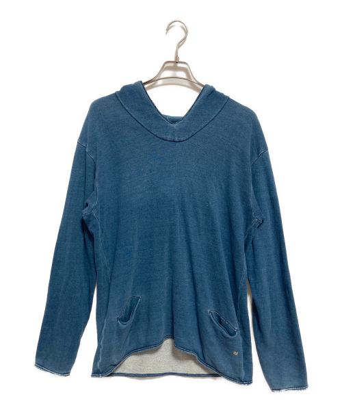 45R（フォーティファイブ・アール）45R (フォーティファイブ・アール) プルオーバーパーカー インディゴ サイズ:3の古着・服飾アイテム