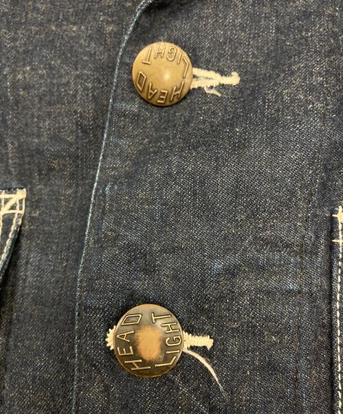 HEADLIGHT（ヘッドライト）HEADLIGHT (ヘッドライト) BEAMS BOY (ビームスボーイ) チンスト ワンウォッシュ カバーオール インディゴ サイズ:なし(下記参照)の古着・服飾アイテム