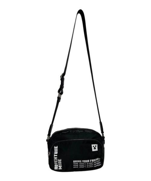 LACOSTE（ラコステ）LACOSTE (ラコステ) MINECRAFT (マインクラフト) ショルダーバッグ ブラックの古着・服飾アイテム