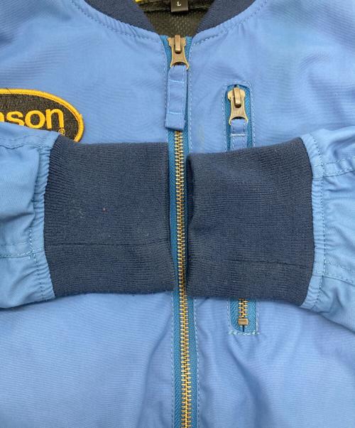 VANSON（バンソン）VANSON (バンソン) フライトジャケット ブルー サイズ:Lの古着・服飾アイテム