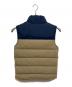 Patagonia (パタゴニア) Bivy Down Vest ベージュ×ネイビー サイズ:S：10000円