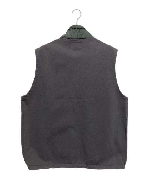 THE NORTHFACE PURPLELABEL（ザ・ノースフェイス パープルレーベル）THE NORTHFACE PURPLELABEL (ザ・ノースフェイス パープルレーベル) High Bulky French Terry Field Vest グレー サイズ:Lの古着・服飾アイテム