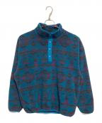 Eddie Bauerエディーバウアー）の古着「ハーフスナップフリースプルオーバー」｜グリーン