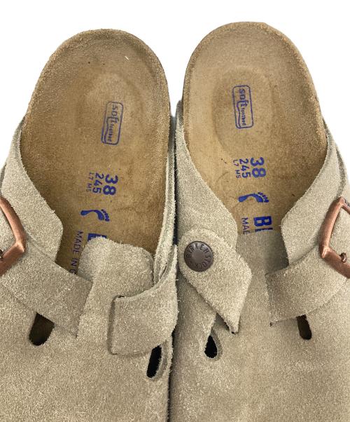 BIRKENSTOCK（ビルケンシュトック）BIRKENSTOCK (ビルケンシュトック) ボストン サンダル ベージュ サイズ:38の古着・服飾アイテム