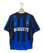 NIKEナイキ）の古着「Tシャツ」｜ブルー×ブラック