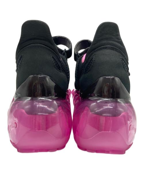 grounds（グラウンズ）grounds (グラウンズ) 別注MARY JANE PINK RF ブラック×ピンク サイズ:23の古着・服飾アイテム