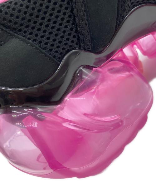 grounds（グラウンズ）grounds (グラウンズ) 別注MARY JANE PINK RF ブラック×ピンク サイズ:23の古着・服飾アイテム