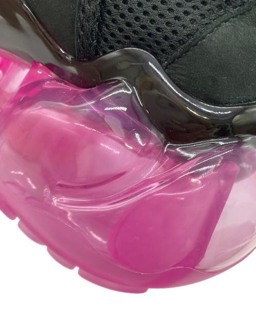 grounds（グラウンズ）grounds (グラウンズ) 別注MARY JANE PINK RF ブラック×ピンク サイズ:23の古着・服飾アイテム