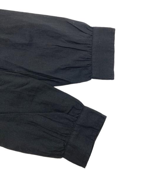 SOIL（ソイル）SOIL (ソイル) フリルブラウス ブラック サイズ:2の古着・服飾アイテム