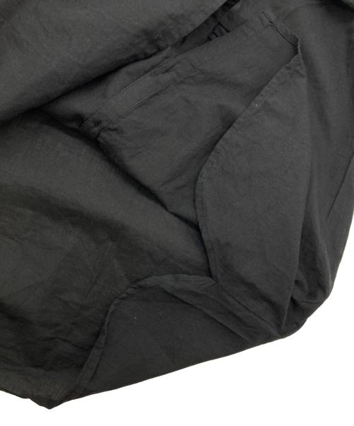 SOIL（ソイル）SOIL (ソイル) フリルブラウス ブラック サイズ:2の古着・服飾アイテム