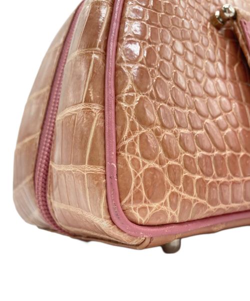 YAMAGUCHI（ヤマグチ）YAMAGUCHI (ヤマグチ) ハンドバッグ ピンクの古着・服飾アイテム