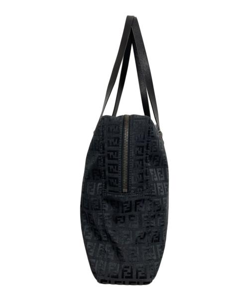 FENDI（フェンディ）FENDI (フェンディ) ズッキーノ トートバッグ ブラックの古着・服飾アイテム