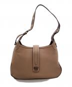 Salvatore Ferragamoサルヴァトーレ フェラガモ）の古着「ワンショルダーバッグ」｜ベージュ