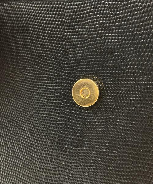 Salvatore Ferragamo（サルヴァトーレ フェラガモ）Salvatore Ferragamo (サルヴァトーレ フェラガモ) ヴァラ2WAYハンドバッグ ブラックの古着・服飾アイテム