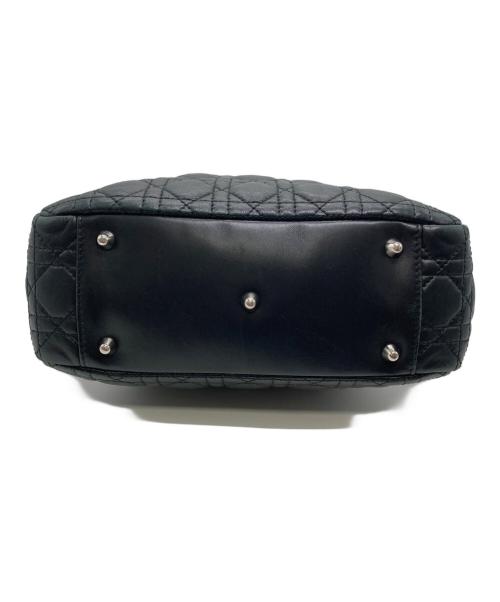 Christian Dior（クリスチャン ディオール）Christian Dior (クリスチャン ディオール) LADY DIOR トートバッグ ブラックの古着・服飾アイテム