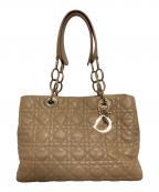 Christian Diorクリスチャン ディオール）の古着「カナージュ トートバッグ」｜ベージュ