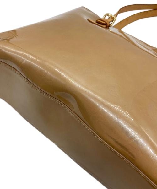 LOUIS VUITTON（ルイ ヴィトン）LOUIS VUITTON (ルイ ヴィトン) ヴェルニ ブレントウッド トートバッグ ノワゼットの古着・服飾アイテム