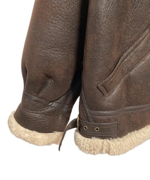 RANDEBOO（ランデブー）RANDEBOO (ランデブー) エコムートンジャケット ブラウン サイズ:1の古着・服飾アイテム