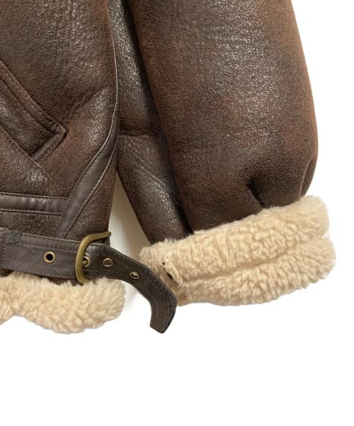 RANDEBOO（ランデブー）RANDEBOO (ランデブー) エコムートンジャケット ブラウン サイズ:1の古着・服飾アイテム