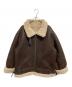 RANDEBOO（ランデブー）の古着「エコムートンジャケット」｜ブラウン