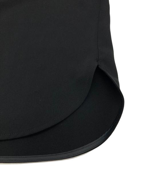 ANAYI（アナイ）ANAYI (アナイ) ダブルクロス袖レースブラウス ブラック サイズ:38の古着・服飾アイテム