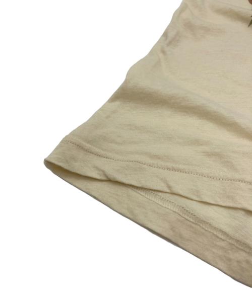 JOHN GALLIANO（ジョンガリアーノ）JOHN GALLIANO (ジョンガリアーノ) プリントTシャツ ベージュ サイズ:Sの古着・服飾アイテム