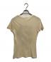 JOHN GALLIANO (ジョンガリアーノ) プリントTシャツ ベージュ サイズ:S：5000円