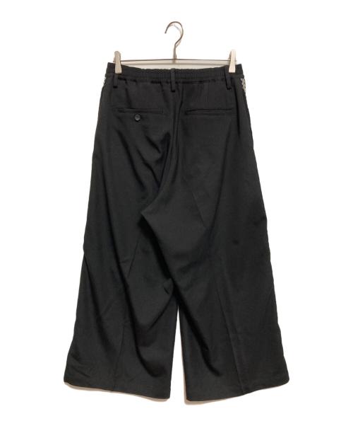 MAISON SPECIAL（メゾンスペシャル）MAISON SPECIAL (メゾンスペシャル) Prime-Wide Side Line Baggy Pants ブラックの古着・服飾アイテム