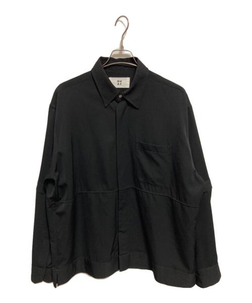 OUAT（オーユーエーティー）OUAT (オーユーエーティー) 比翼シャツ ブラック サイズ:FREEの古着・服飾アイテム