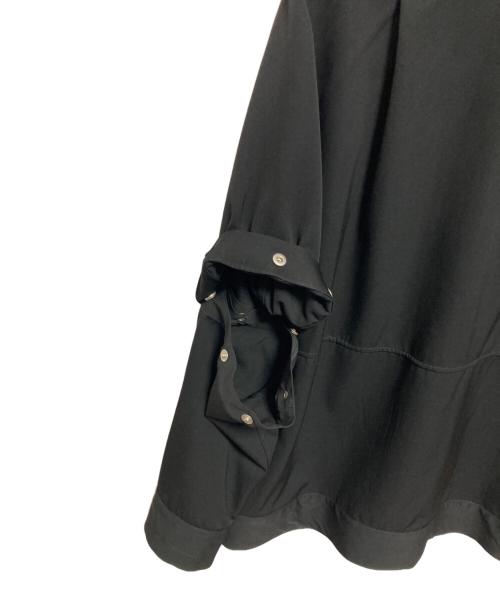 OUAT（オーユーエーティー）OUAT (オーユーエーティー) 比翼シャツ ブラック サイズ:FREEの古着・服飾アイテム