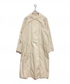 TODAYFULトゥデイフル）の古着「Tuck Over Trenchcoat」｜ベージュ