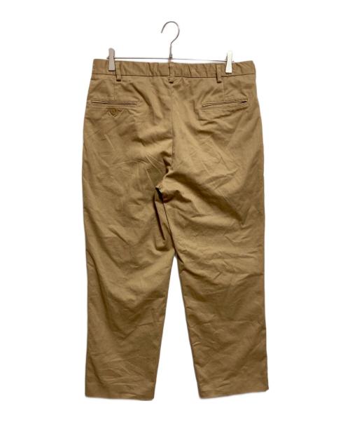 BARRY BRICKEN（バリーブリッケン）BARRY BRICKEN (バリーブリッケン) タックパンツ ベージュ サイズ:SIZE 86cm (W34)の古着・服飾アイテム