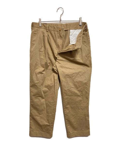 BARRY BRICKEN（バリーブリッケン）BARRY BRICKEN (バリーブリッケン) タックパンツ ベージュ サイズ:SIZE 86cm (W34)の古着・服飾アイテム