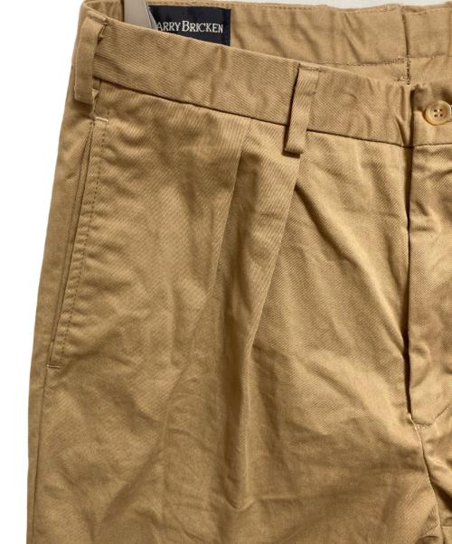 BARRY BRICKEN（バリーブリッケン）BARRY BRICKEN (バリーブリッケン) タックパンツ ベージュ サイズ:SIZE 86cm (W34)の古着・服飾アイテム
