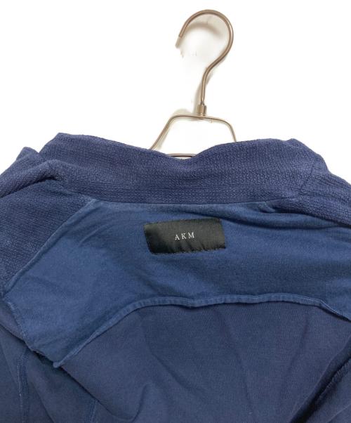 AKM（エーケーエム）AKM (エーケーエム) ORIGINAL KARAMI JERSEY ETHNIC 2B JKT ネイビー サイズ:Sの古着・服飾アイテム