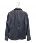 AKM (エーケーエム) レザーシャツ ネイビー サイズ:S：20000円