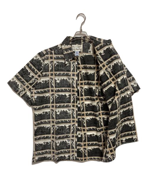 reyn spooner（レイン スプナー）reyn spooner (レイン スプナー) 総柄シャツ ブラック サイズ:Mの古着・服飾アイテム