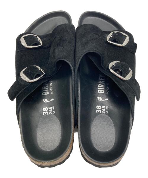 BIRKENSTOCK（ビルケンシュトック）BIRKENSTOCK (ビルケンシュトック) BEAUTY&YOUTH (ビューティーアンドユース) チューリッヒ ブラック サイズ:24.5㎝の古着・服飾アイテム