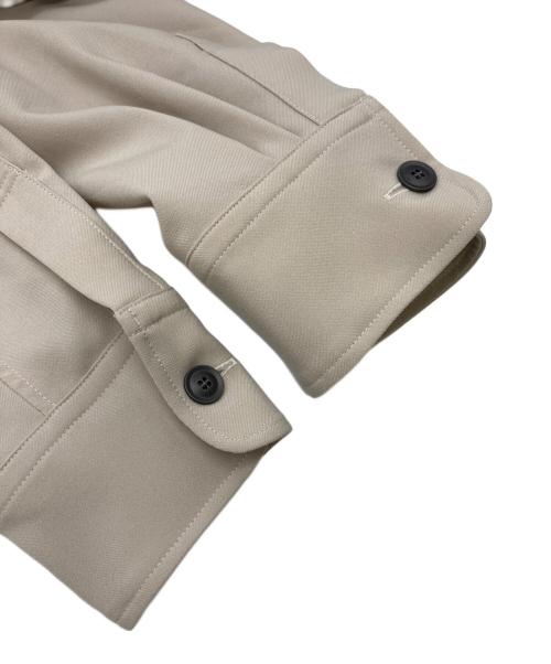 SOEJU（ソージュ）SOEJU (ソージュ) ソフトオックスシャツワンピース ベージュ サイズ:Mの古着・服飾アイテム