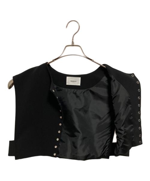 ReNorm（リノーム）ReNorm (リノーム) ショートベスト×ジャンスカセット ブラック サイズ:Fの古着・服飾アイテム