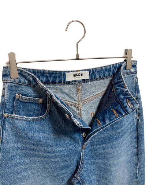 MSGM（エムエスジーエム）MSGM (エムエスジーエム) デニムパンツ インディゴ サイズ:40の古着・服飾アイテム