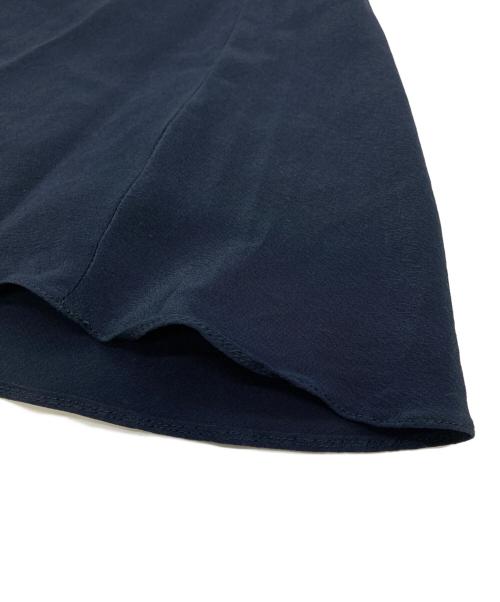 MIU MIU（ミュウミュウ）MIU MIU (ミュウミュウ) フリルミニワンピース ネイビー サイズ:38の古着・服飾アイテム