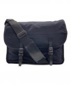 PORTER×MARGARET HOWELLポーター×マーガレットハウエル）の古着「メッセンジャーバッグ」｜ブラック