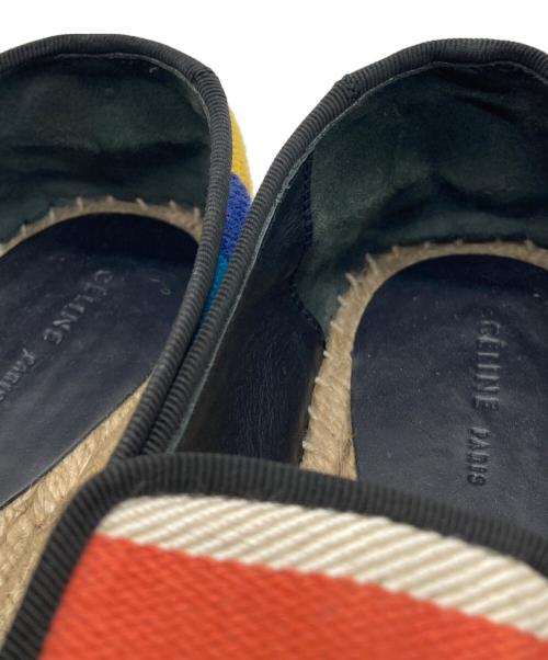 CELINE（セリーヌ）CELINE (セリーヌ) エスパドリーユ マルチカラー サイズ:36の古着・服飾アイテム