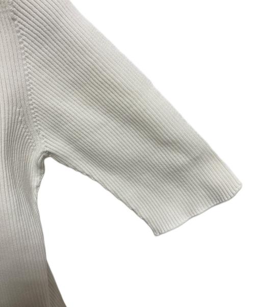 CFCL（シーエフシーエル）CFCL (シーエフシーエル) POTTERY SHORT SLEEVE FLARE TOP ホワイト サイズ:Fの古着・服飾アイテム