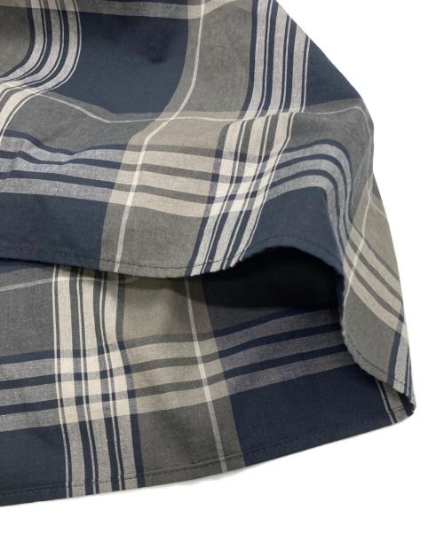 Curensology（カレンソロジー）Curensology (カレンソロジー) チェックティアードスカート ネイビー×グレー サイズ:38の古着・服飾アイテム