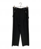 Curensologyカレンソロジー）の古着「サスペンダー付パンツ」｜ブラック