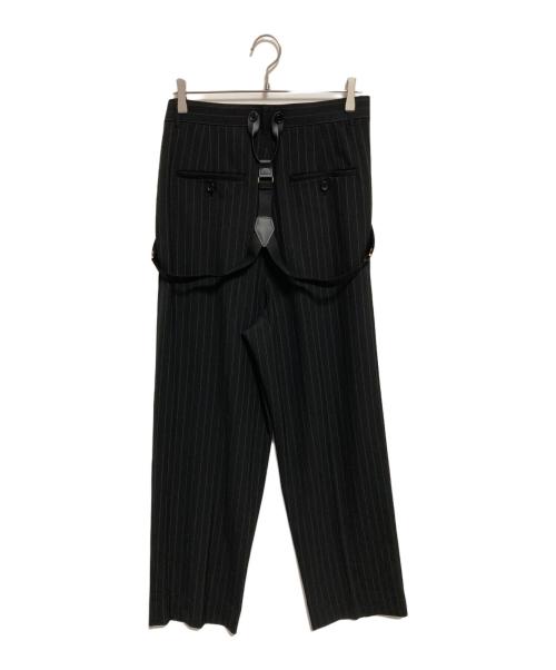 Curensology（カレンソロジー）Curensology (カレンソロジー) サスペンダー付パンツ ブラック サイズ:FREEの古着・服飾アイテム