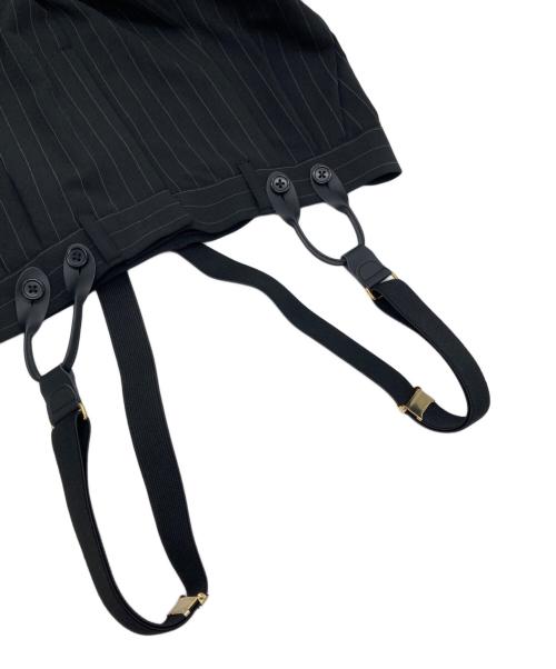 Curensology（カレンソロジー）Curensology (カレンソロジー) サスペンダー付パンツ ブラック サイズ:FREEの古着・服飾アイテム