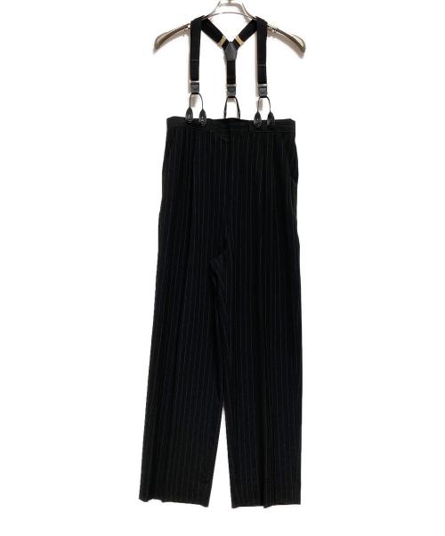 Curensology（カレンソロジー）Curensology (カレンソロジー) サスペンダー付パンツ ブラック サイズ:FREEの古着・服飾アイテム